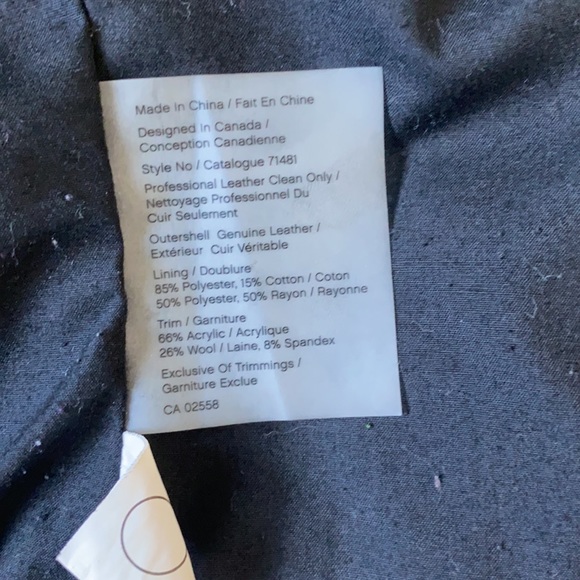 *SOLD* Leather jacket - Picture 3 of 6